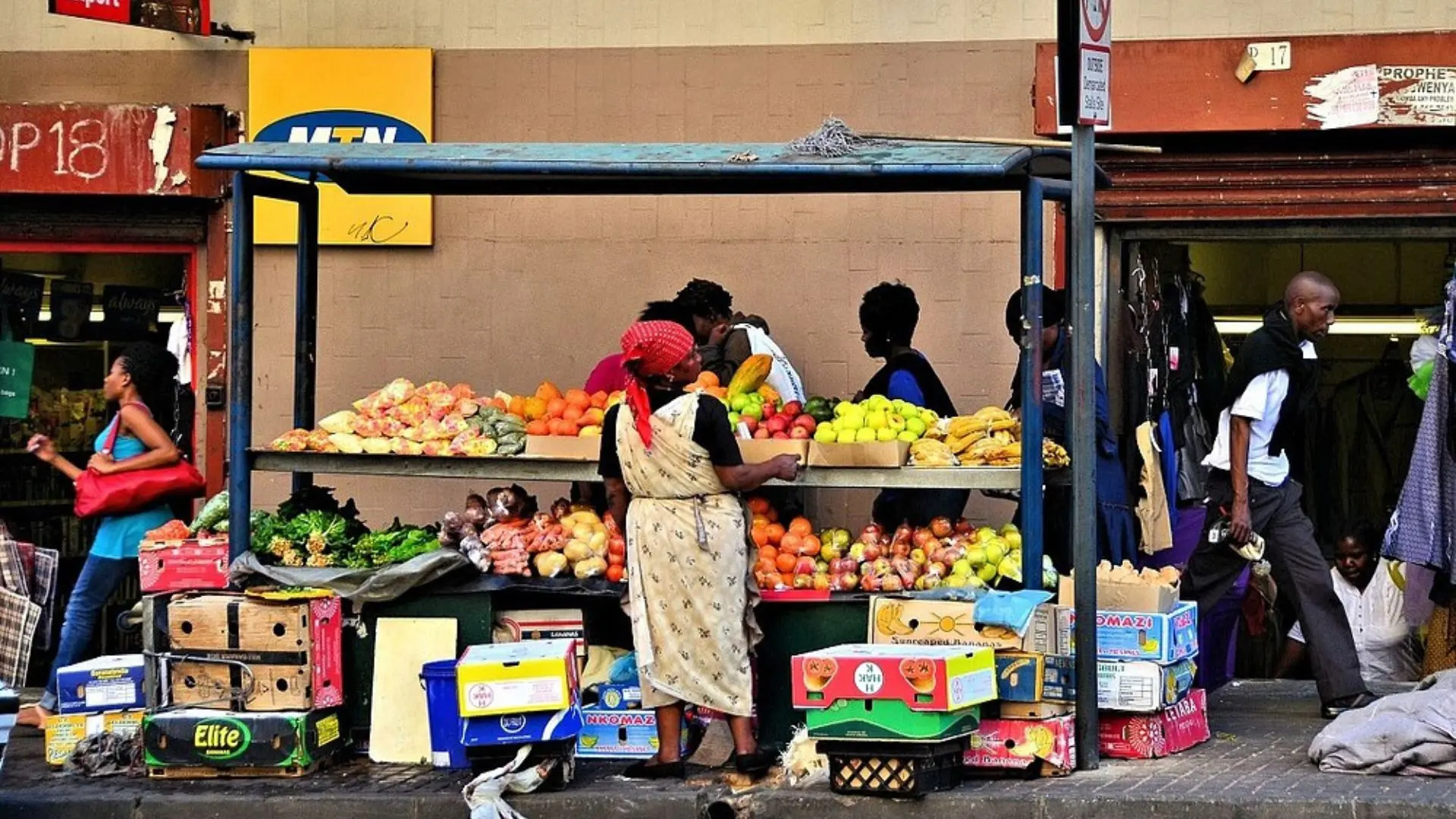 Informal traders using eKash